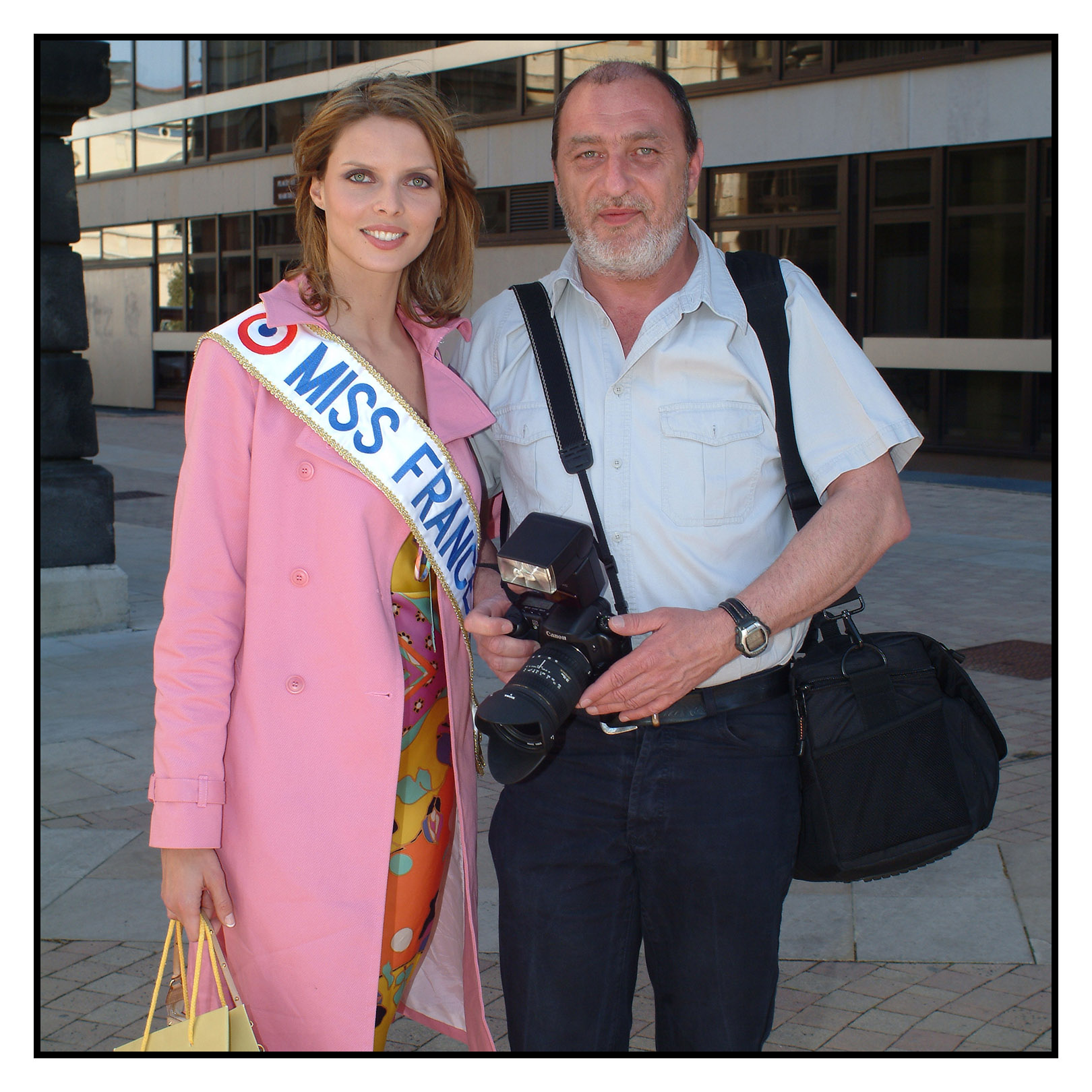  Sylvie Tellier - Miss France 2002 et Michel Létant